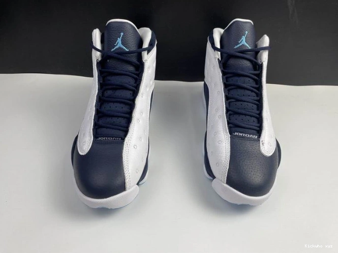 414571-144 Powder Dark Air Jordan 13 Blue 0820